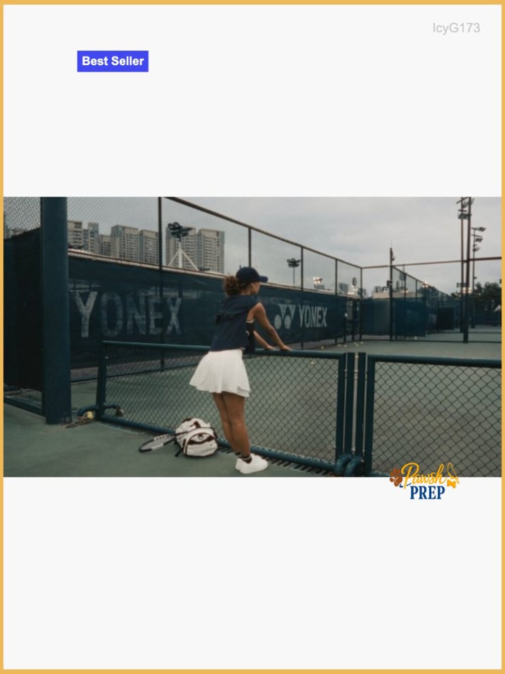 Pleated Tennis Skirt Double Ruffle Golf Skort Tummy Control with Pockets - Picture 7 of 7